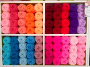 Huge selection of styles & colors in yarn, cord, thread, ribbons & many other materials 